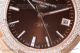 Perfect Replica Swiss Grade Vacheron Constantin Overseas Rose Gold Diamond Bezel Chocolate Dial 36mm Women's Watch (4)_th.jpg